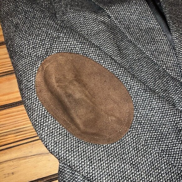 Vintage Austin Reed Mens Blazer Sport Coat Two Button Casual‎ Jacket 42L Tweed - Picture 8 of 12